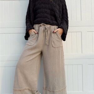 Young Broke & Fabulous wide leg pants